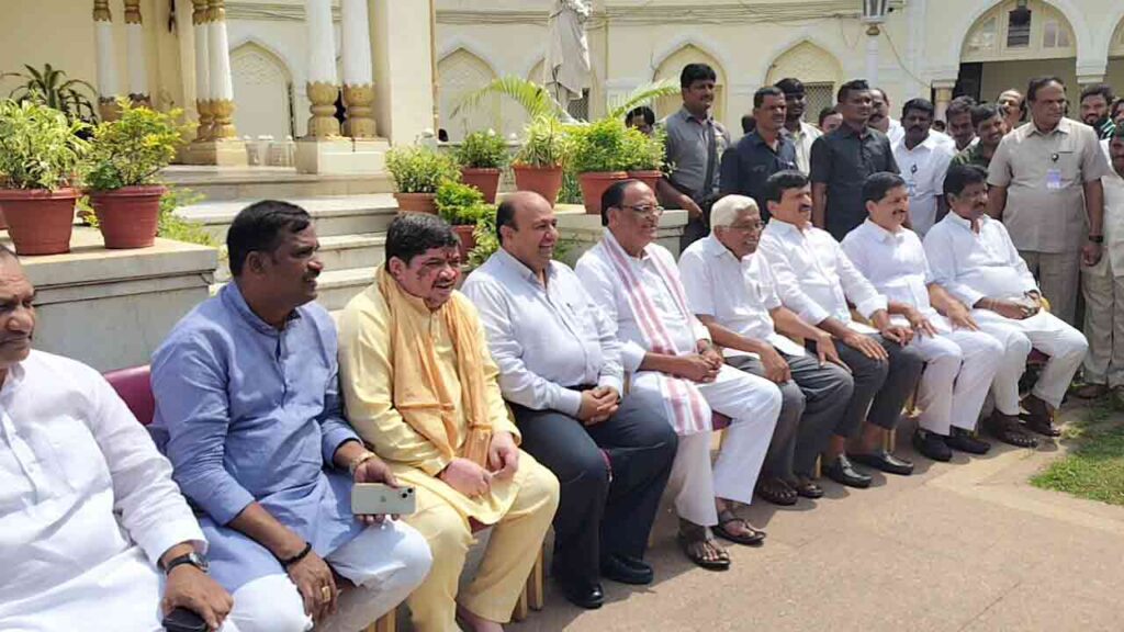 Amer Ali Khan and Kodandaram were sworn in as Telangana MLCs