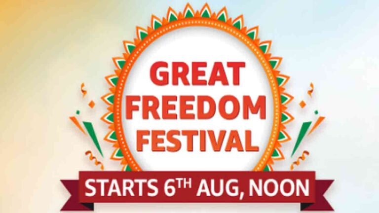 Amazon Great Freedom Festival Sale Starts On 6th August