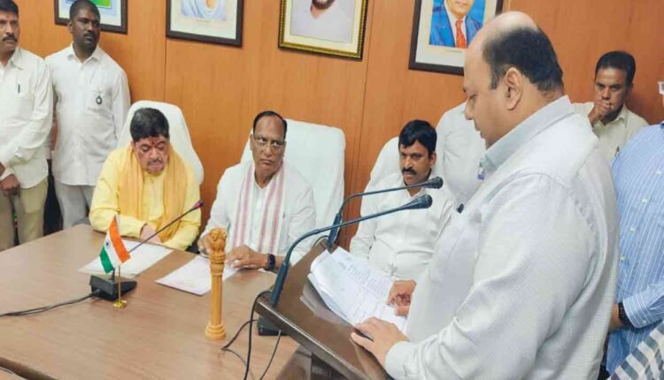 Amer Ali Khan and Kodandaram were sworn in as Telangana MLCs