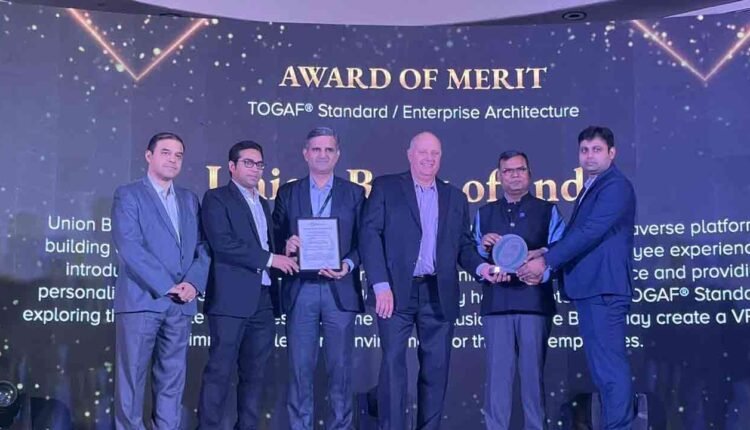 Union Bank of India Wins Prestigious “Award of Merit” For Innovation And Excellence 2024