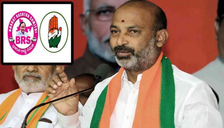 Congress And BRS Doing Conspiracy To Divide The Country: Alleged Bandi Sanjay 