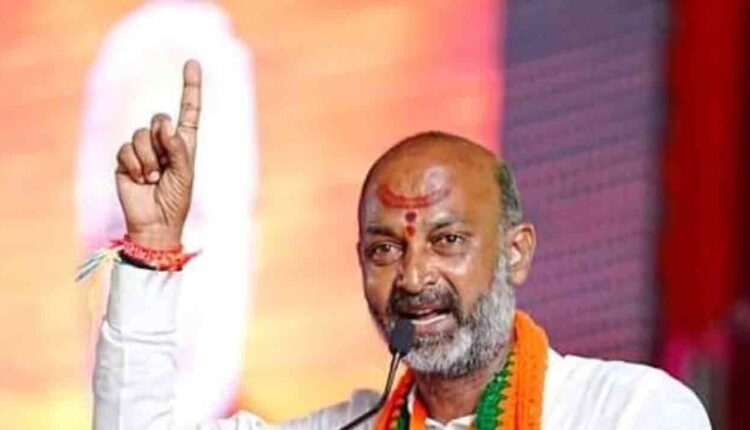 BJP Is A Patriotic Party, MIM Is A Treasonous Party: Bandi