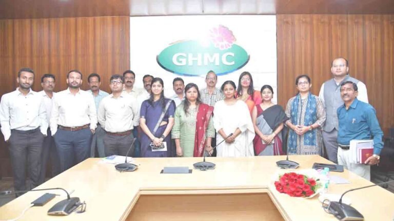 Young IAS Officers From Bihar Visited GHMC