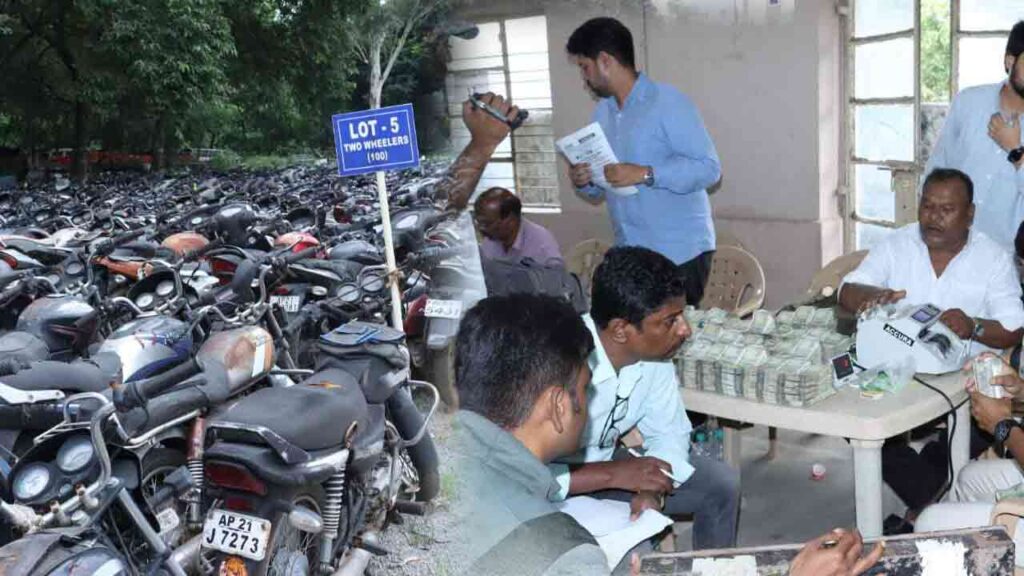 Hyderabad City Police Conduct 19th Phase Auction of Abandoned Vehicles