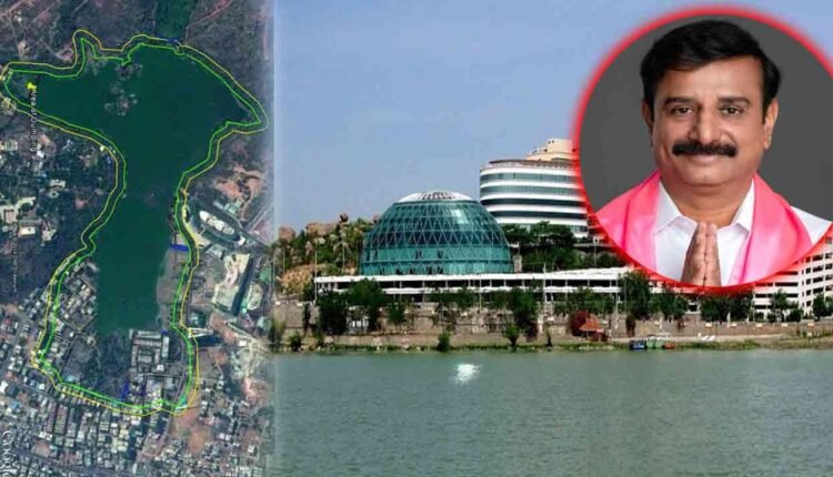 HYDRA Notice To BRS Dubbaka MLA's Son Houses In Durgam Pond