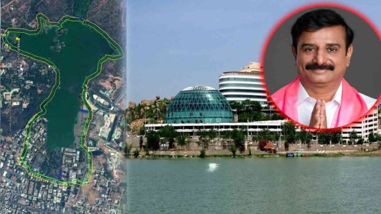 HYDRA Notice To BRS Dubbaka MLA's Son Houses In Durgam Pond