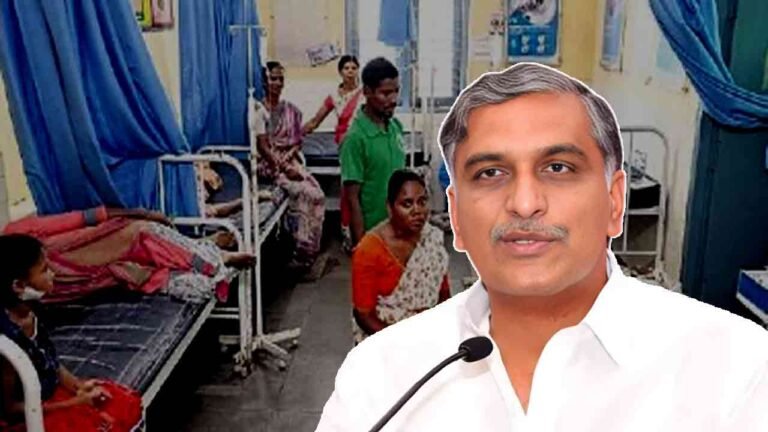 Seasonal Diseases Outbreak: Harish Rao Blames Congress For Poor Governance