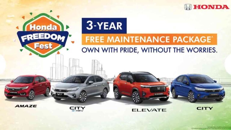 Honda Cars India Announces "Honda Freedom Fest" With Exclusive Benefits on Honda Cars