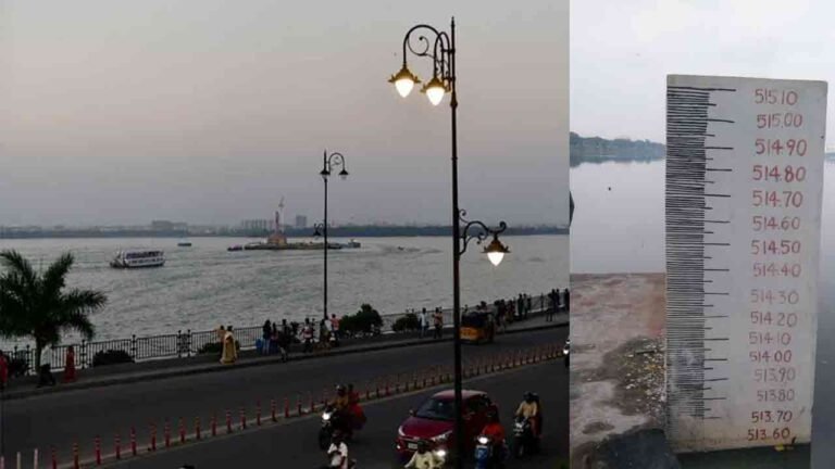 Hyderabad Rains: Hussain Sagar Crosses Full Tank Level