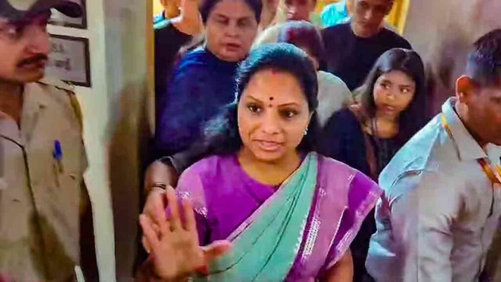 Big Development In The Liquor Scam Case: Kavitha Withdrew Default Bail Petition