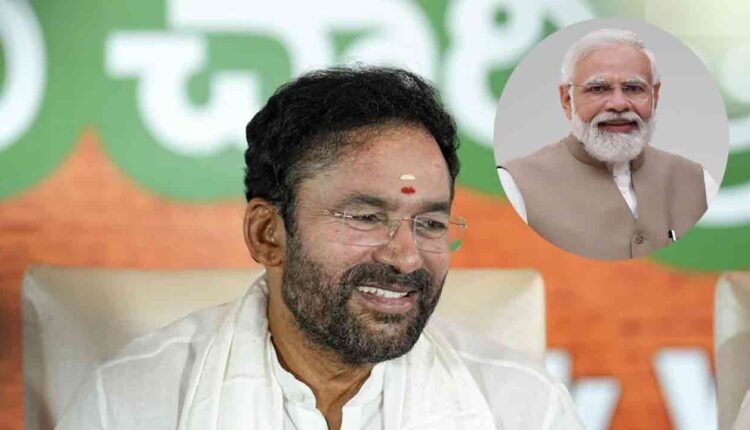 Kishan Reddy Thanks Modi For Green Signal To New Railway Line