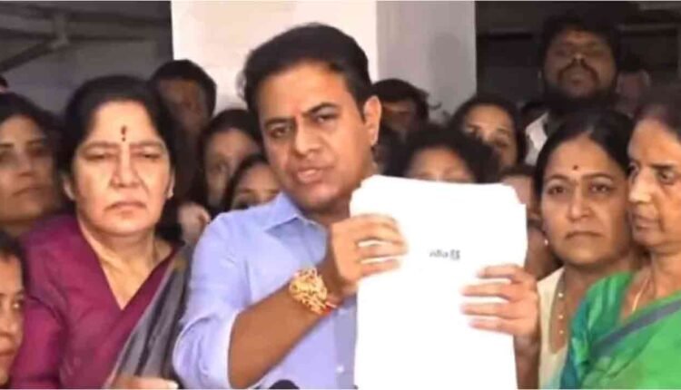 KTR Appears Before Women's Commission: Apologises For His Remarks