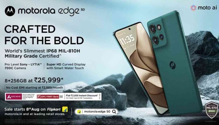 Motorola launches New Motorola Edge 50 at just Rs 25,999