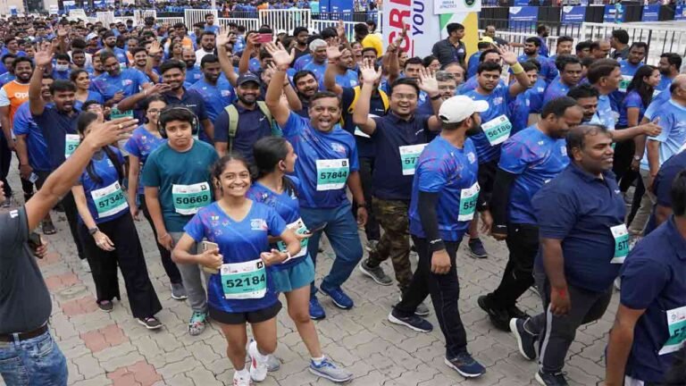 5K- a Curtain Raiser” Of 13th Edition Of NMDC Hyderabad Marathon Held