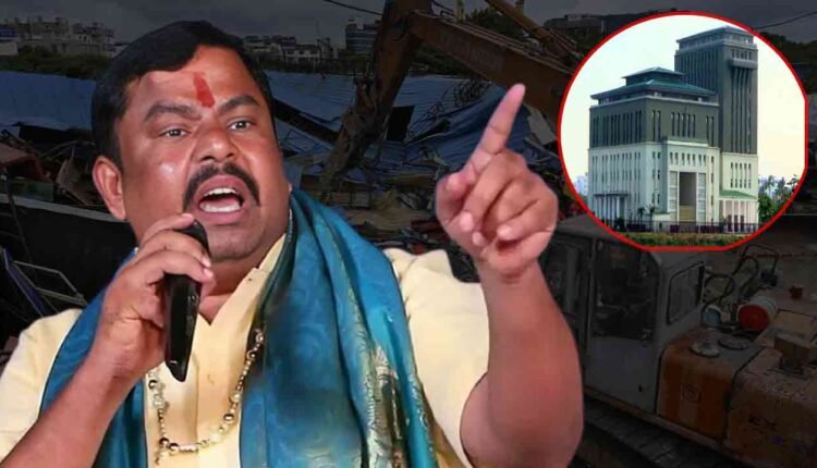 Demolish AIMIM Chief’s House, Fatima Owaisi College: Raja Singh