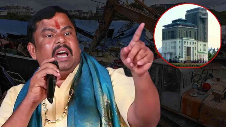Demolish AIMIM Chief’s House, Fatima Owaisi College: Raja Singh