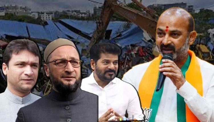 Is Congress Govt Afraid Of Taking Action Seeing Owaisi Brothers Warning: Bandi Sanjay 