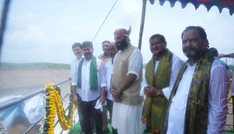 Revanth Dedicated Godavari Waters To Farmers Through Sitarama Project
