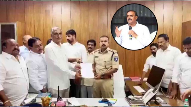 Case Against MLA Arekapudi Gandhi For Attacking BRS MLA Kaushik Reddy's House With Followers