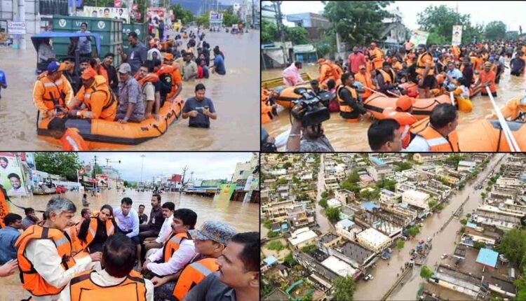 Andhra Pradesh Floods: 15 Dead, 4.5 Lakh People Affected, 1.5 Lakh Hectares Of Crops Damaged