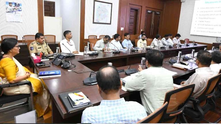Chief Secretary Briefed Central Team About Extensive Damage Caused Due To Heavy Rainfall