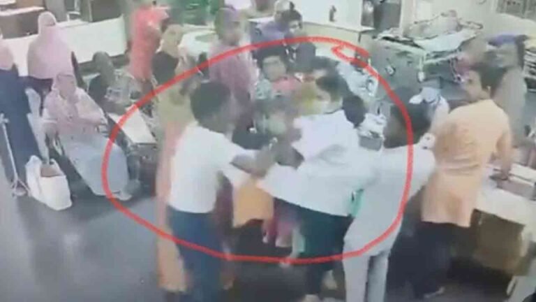 WATCH | Female Doctor Attacked at Gandhi Hospital in Secunderabad