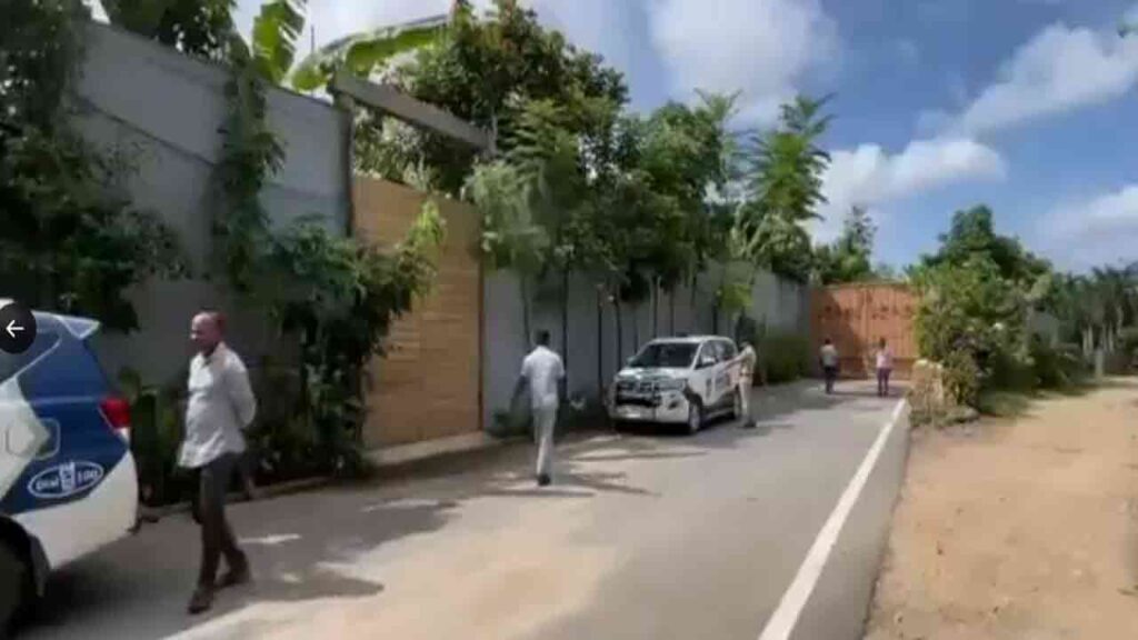 ED raids at Minister Ponguleti Srinivas Reddy residence