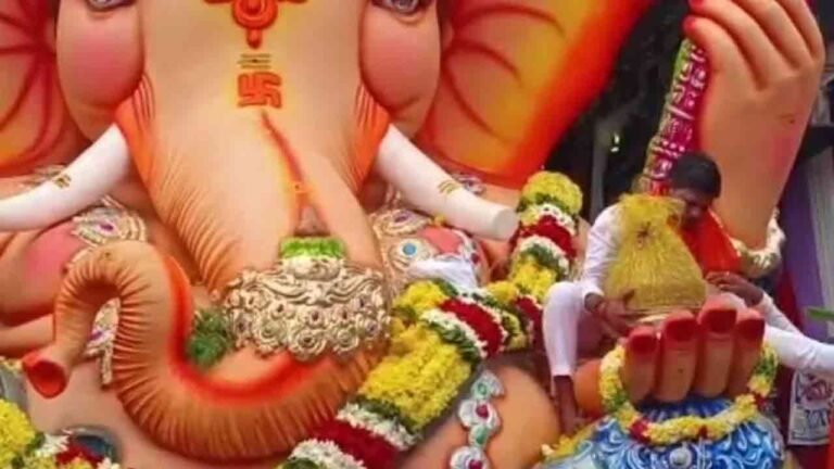 Ganesh Laddu Auction Sets New Record in Hyderabad