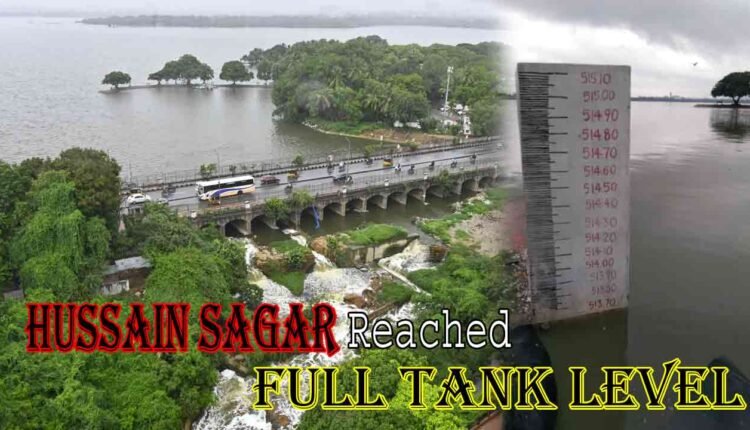Hyderabad Rains: Hussain Sagar Crosses Full Tank Level