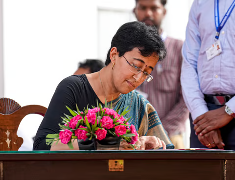 Senior AAP Leader Atishi Appointed As Delhi CM