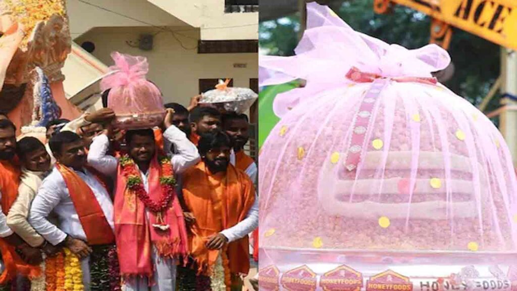 Ganesh Laddu Auction Sets New Record in Hyderabad