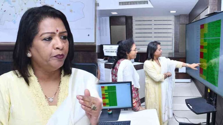 Mayor Vijayalaxmi Instructs GHMC Officials To See That People Don't Face Any Problem