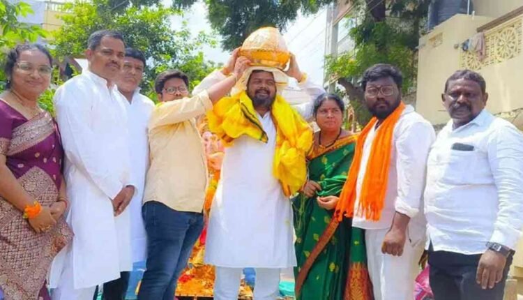 Muslim Wins Ganesh Laddu In Auction In Khammam
