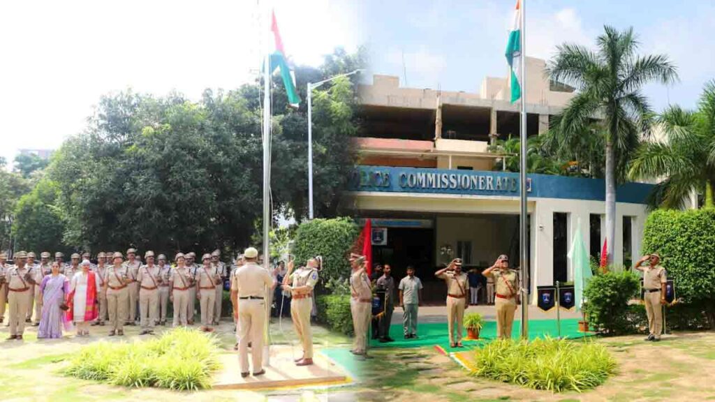 Praja Palana Day Celebrations at Cyberabad CPO