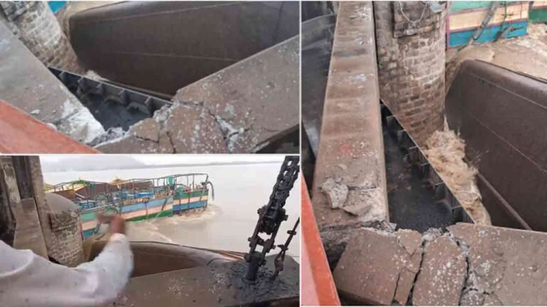 Prakasam Barrage Gate Damaged! Second Highest Flood Discharge Reported