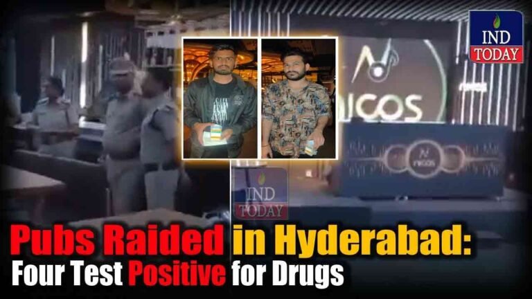 Pubs Raided in Hyderabad: Four Test Positive for Drugs
