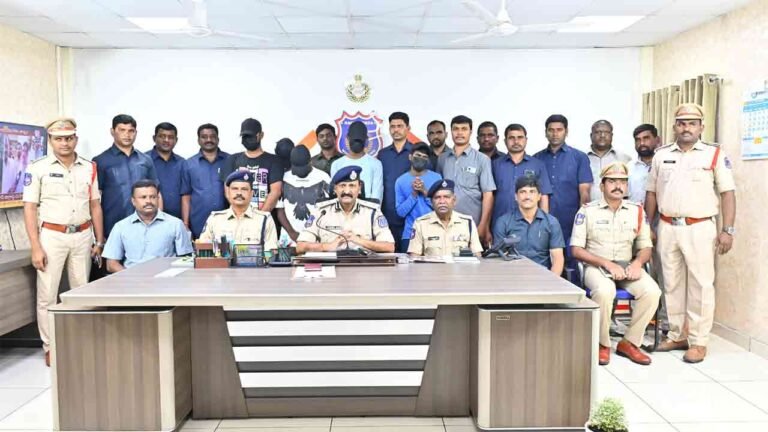 Rachakonda Police Busted Interstate Drug Peddling Rackets