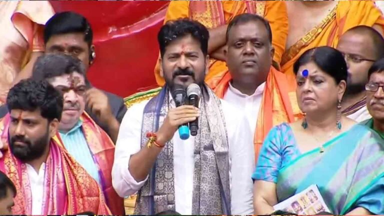 CM Revanth's Interesting Comments After First Puja To The Mahaganpati