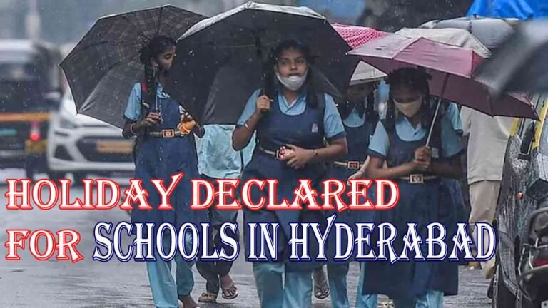 Cyclone Montha: Schools Closed In Telangana