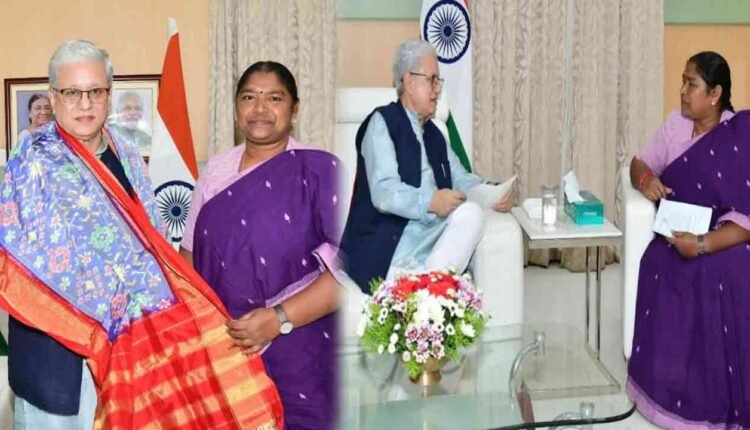 Minister Sitakka Meets Governor To Approve Mulugu Municipality Bill