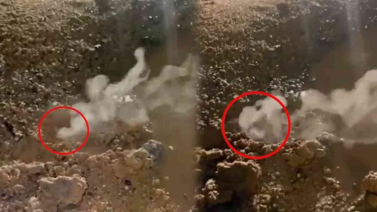 SHOCKING: Smoke Rises from Ground Near KBR Park in Hyderabad