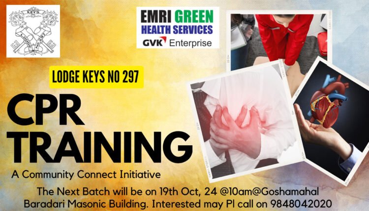 Lodge Keys No. 297 To Organise CPR Training