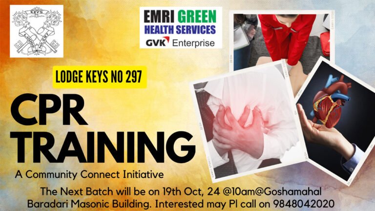 Lodge Keys No. 297 To Organise CPR Training