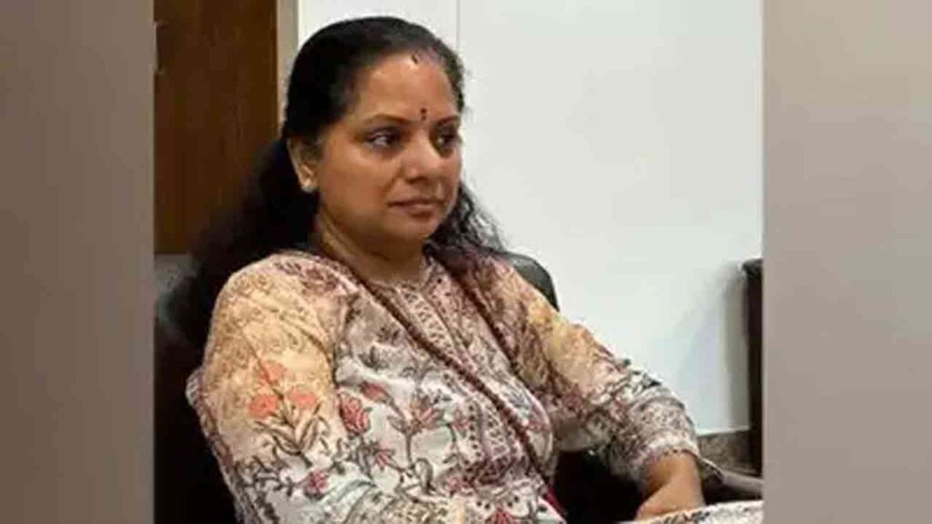 MLC Kavitha admitted to hospital for tests