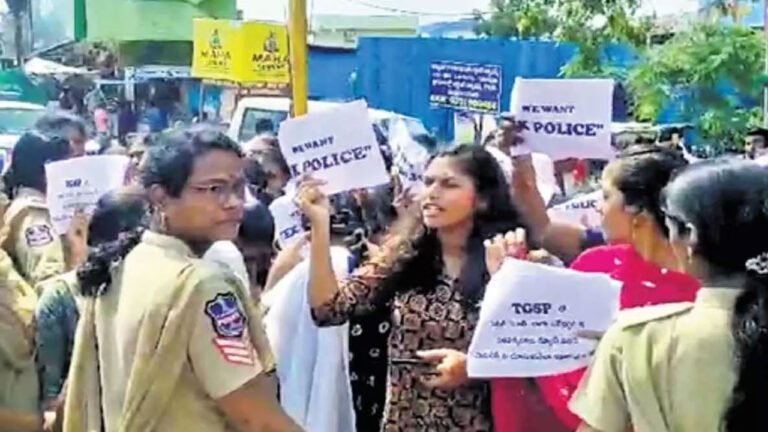 Tension Prevails As Police Constables Wives Attempt To Seize Secretariat