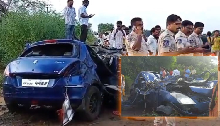 Deadly Accident In Medak: 7 Killed As Car Fell Into Stream
