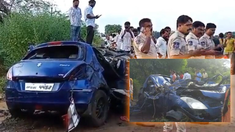 Deadly Accident In Medak: 7 Killed As Car Fell Into Stream