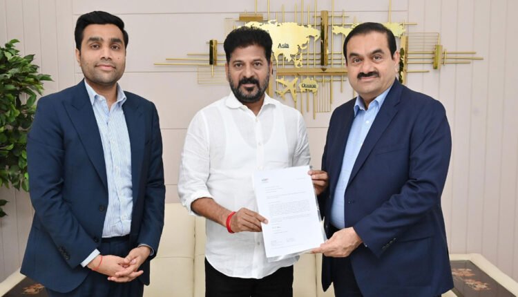 Adani Donates Rs. 100 Crores For Telangana Young India Skill University