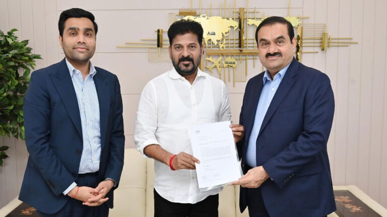 Adani Donates Rs. 100 Crores For Telangana Young India Skill University