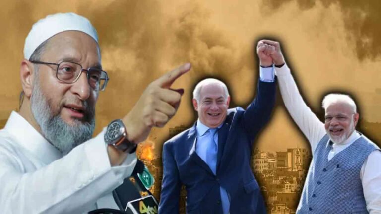 Asaduddin Owaisi Urge PM Modi To Request Israeli PM Netanyahu For Ceasefire